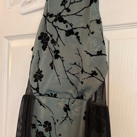 Weissman lyrical green lace lyrical dress dance costume small - Picture 2 of 6